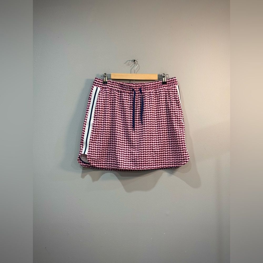 Pink/Navy Lady Hagen Sporty Golf Skirt Size L EUC